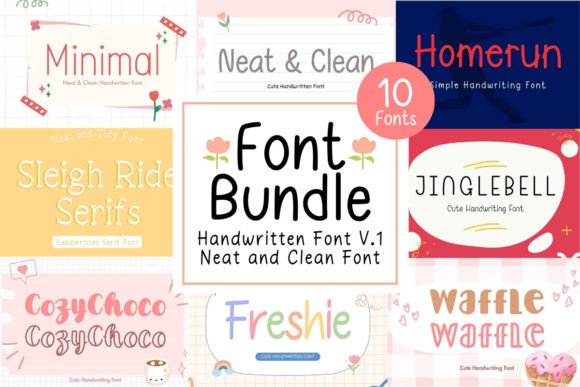 Adding a Neat Handwritten Font Bundle to My Digital Toolkit