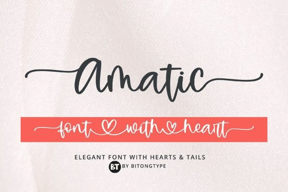 Amatic: The Handwritten Font for Modern Web Design