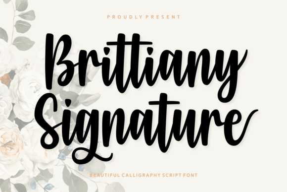 Brittiany Signature Font in Modern Web Design