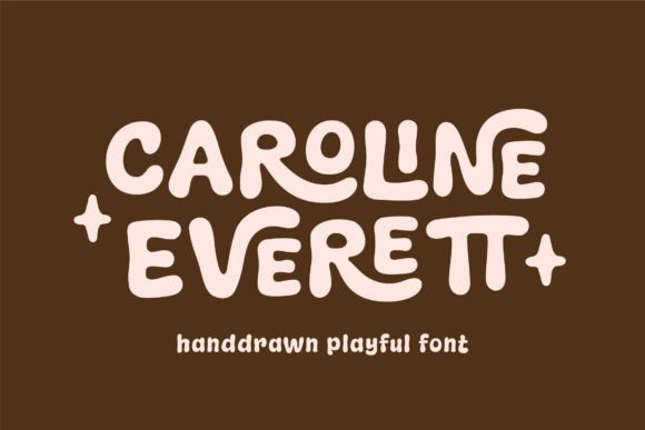Caroline Everett: The Playful Script Font for Editorial Personality