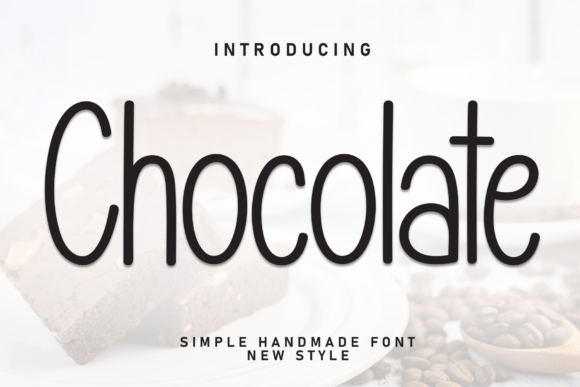 Chocolate Font: A Handwritten Typeface for Editorial Charm