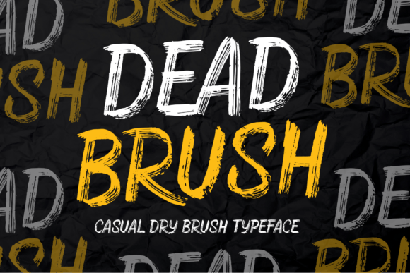 Dead Brush: A Timeless Typeface for Editorial Flow