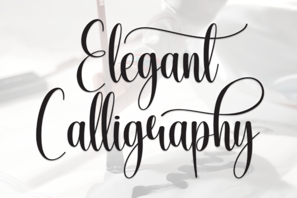Elegant Calligraphy: The Font That Makes Marketing Look Handmade
