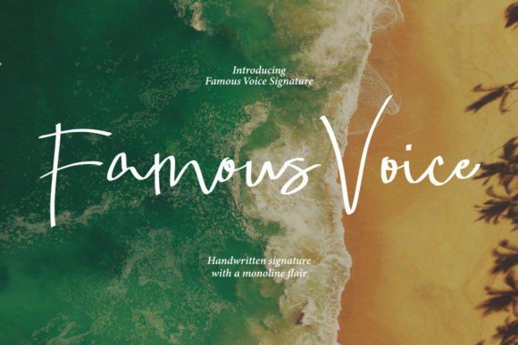 Find Your Signature Style with the Famous Voice Font