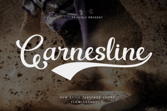 Garnesline: The Retro Script Font for Crafting Authentic Products