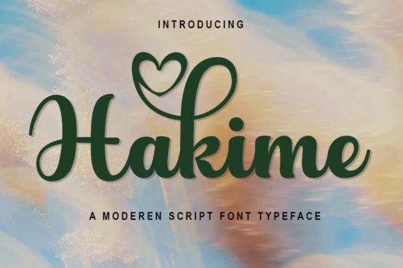 Hakime: An Elegant Script Font for Sophisticated Web Design