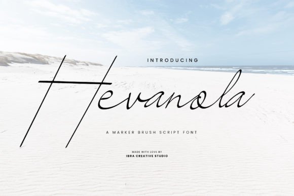 Hevanola: An Editorial Designer's Typeface