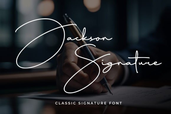 Jackson Signature: A Font Built for Modern Campaigns