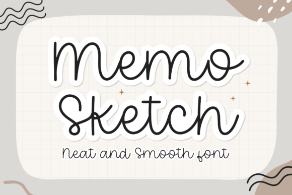 Memo Sketch: A Versatile Handwritten Font for Modern Marketing
