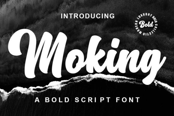 Moking Font: The Elegant Script for Consistent Brand Identity