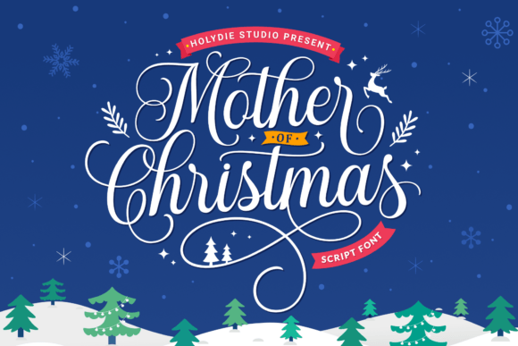 Mother of Christmas Font: Classy Script for Consistent Branding