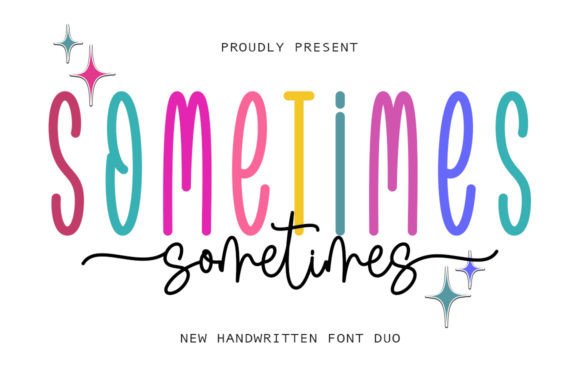 Sometimes Duo Font: A Crafters' Essential for Romantic Design