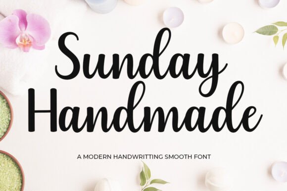 Sunday Handmade: A Script Font That Captures Attention