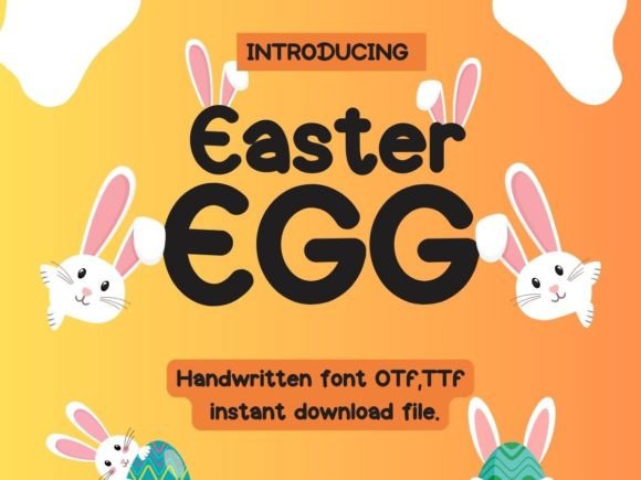 The Eater Egg Font: A Charming Handwritten Tool for Branding