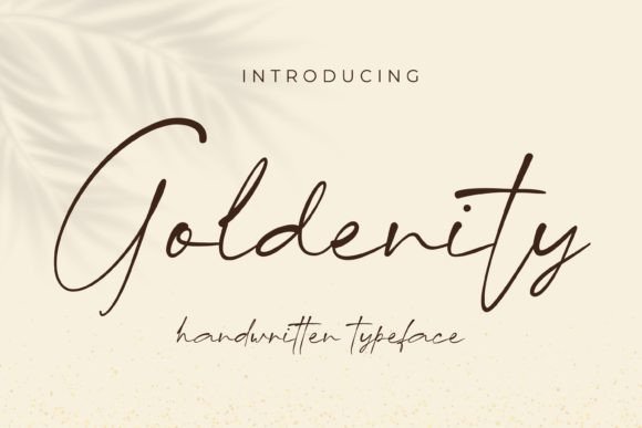 The Goldenity Font and the Search for Editorial Charm