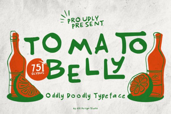 Tomato Belly: A Font That Brings Playful Personality to Branding