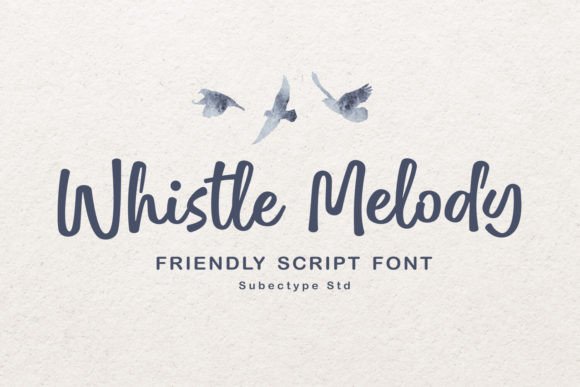 Whistle Melody: A Craft Seller's Essential Elegant Font